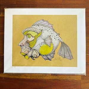 Surrealism and Biomorphic Abstraction Art Print - Original, signed by artist